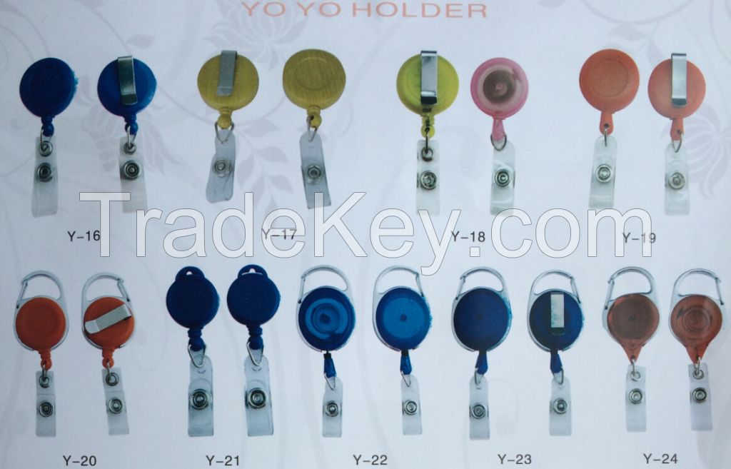 Custom Round Yoyo Badge Reel For Badge Holder And Lanyards for card