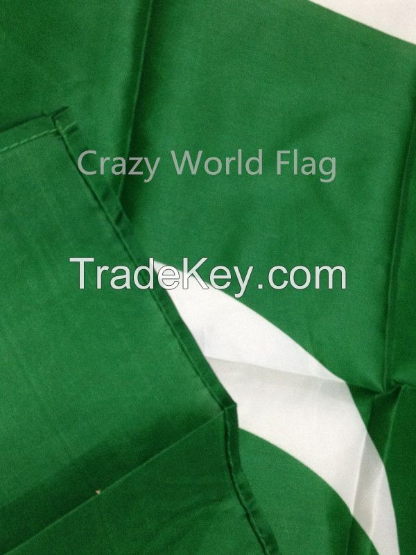 Polyester Flag 90*150cm #4 Pakistan National Flag