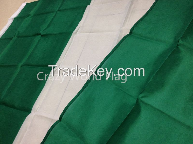 Polyester Flag 90*150cm #4 Nigeria National Flag