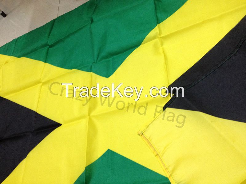 Polyester Flag 90*150cm #4 Jamaica National Flag
