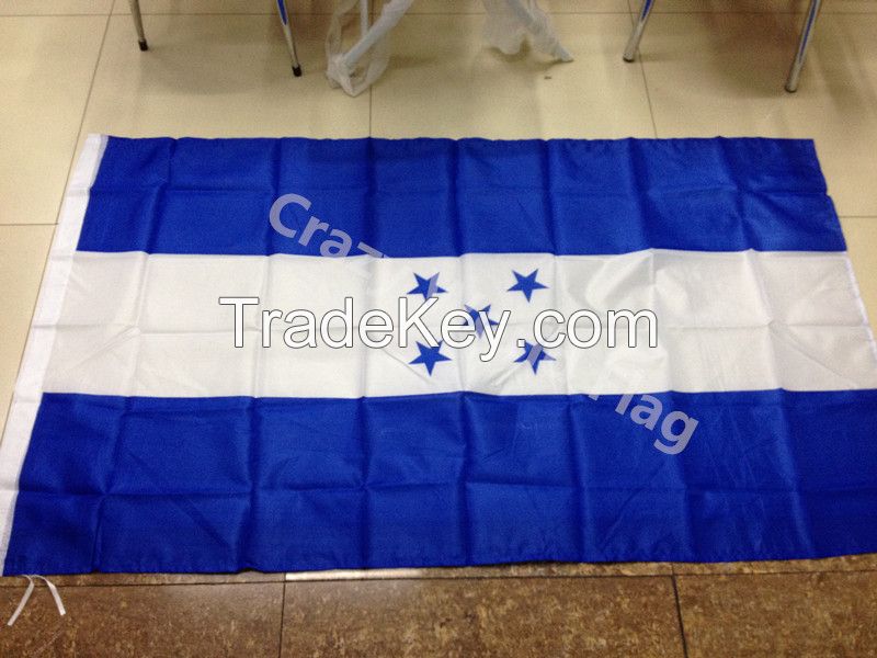 Polyester Flag 90*150cm #4 Honduras National Flag