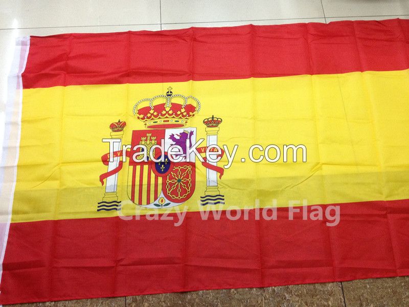 Polyester Flag 90*150cm #4 Spain National Flag