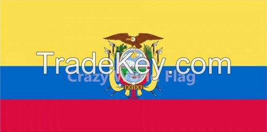 Polyester Flag 90*150cm #4 Ecuador National Flag