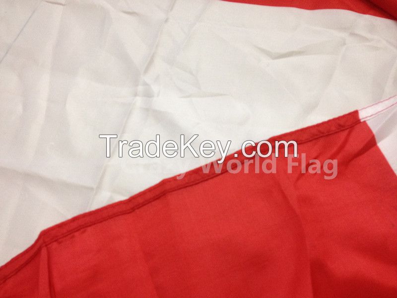 Polyester Flag 90*150cm #4 Austria National Flag