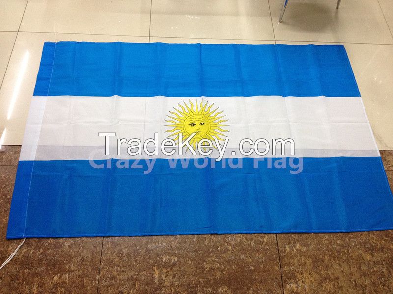 Polyester Flag 60*90cm #5 Argentina National Flag