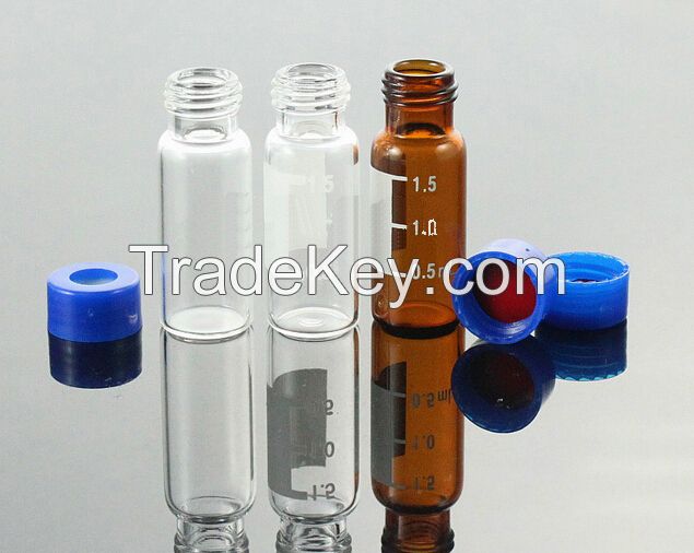 1.8ML waters quality Vials 2ml clear vials crimp cap Amber