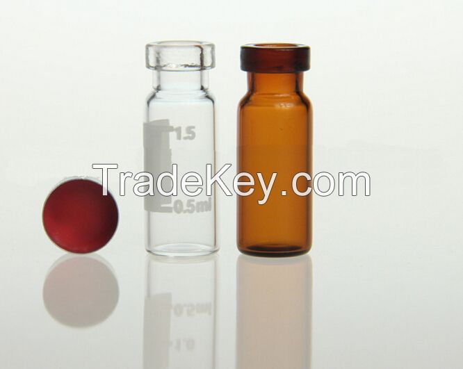 1.8ML waters quality Vials 2ml clear vials crimp cap Amber