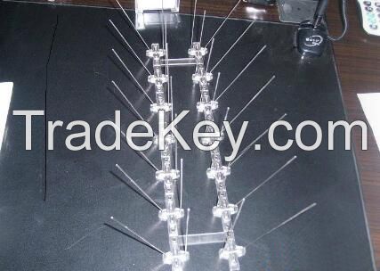 Plastic Wall Spikes, plastic bird spikes, fence post spikes, wall spike