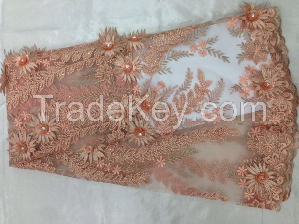 Diamond lace fabric, Sequins lace fabric. special lace fabric