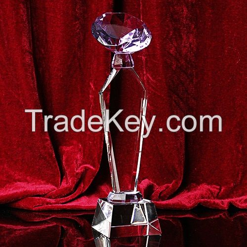 crystal trophy crystal award