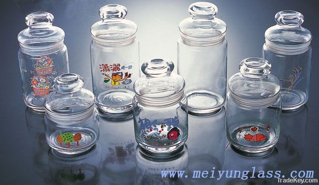 food glass jar