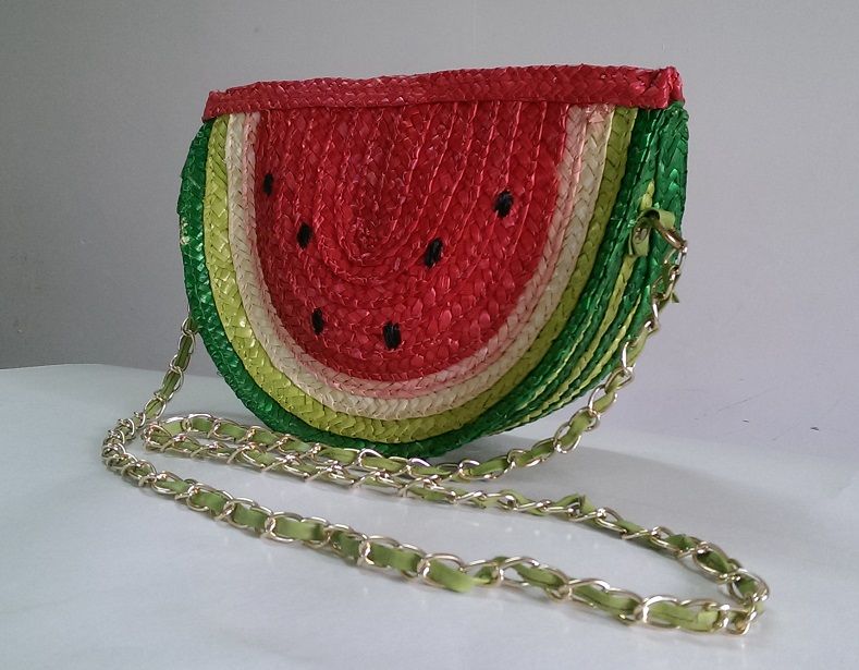 Wheat Straw Cross-body Bag