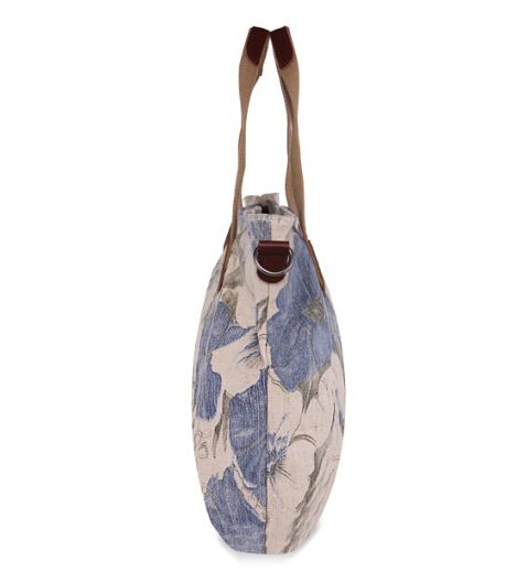  Canvas shoulder Handbag with Printing