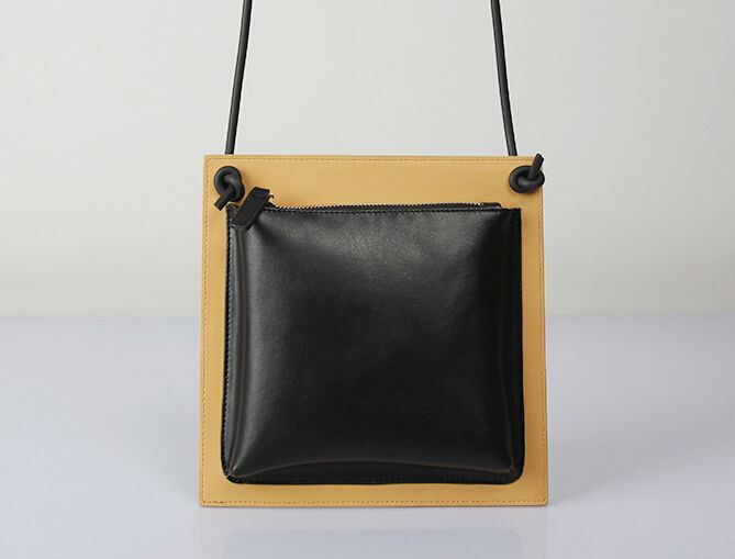 Simple Retro Cow Leather cross-bady handbags