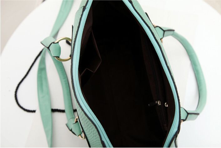 Crocodile PU Leather Top handle Shoulder handbag