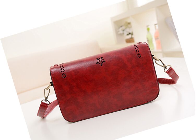 Hollow laser Cut Out Cluch Crossbody handbag evening bag