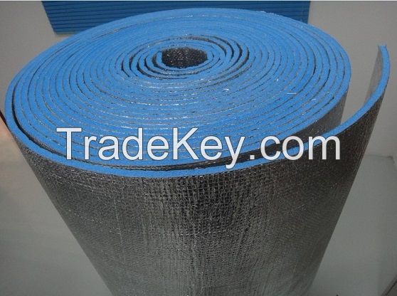 Flexible thermal insulation sheets in 8mm XPE foam and aluminum foil