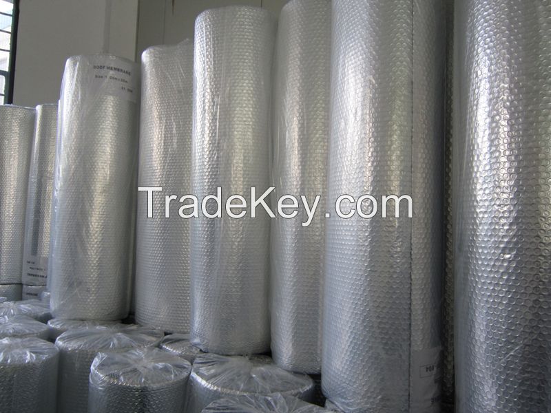 Fireproof double pure aluminum foil construction building bubble heat Insulation Material