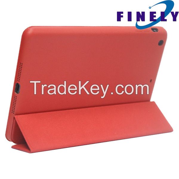 Smart colorful leather case for iPad Air 2