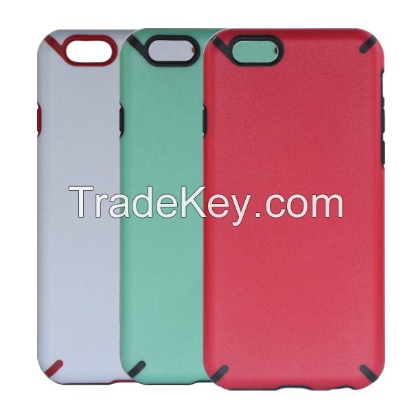 2014 most popular protective glazed case for iPhone6