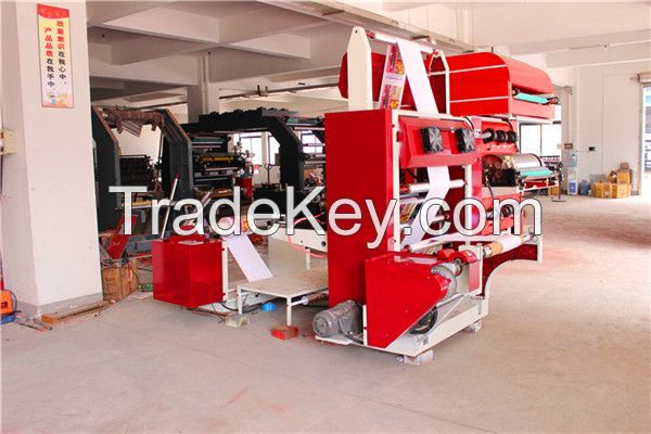 semi-automatic control roll paper flexo printing machine with high quality