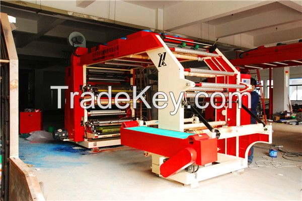 economic high speed 4 color flexo printing machine with high quality