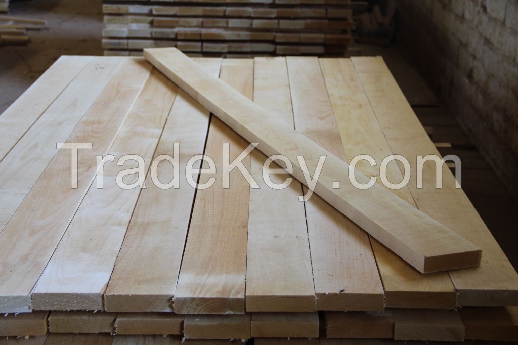 KD Birch sawn timber; A/A quality