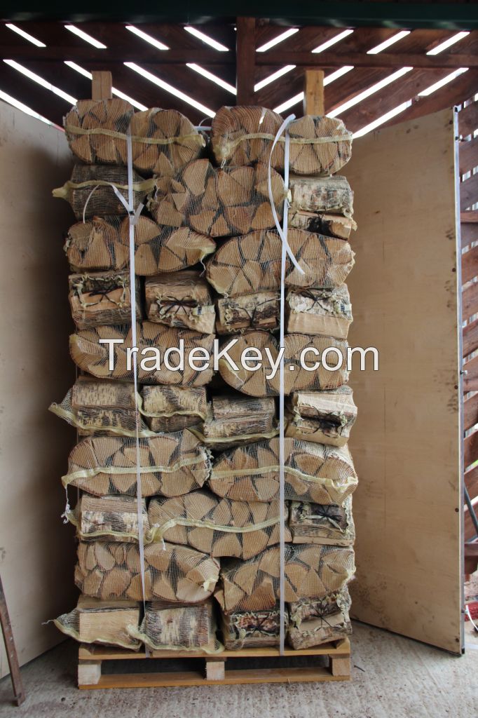 Firewood in 40L nets