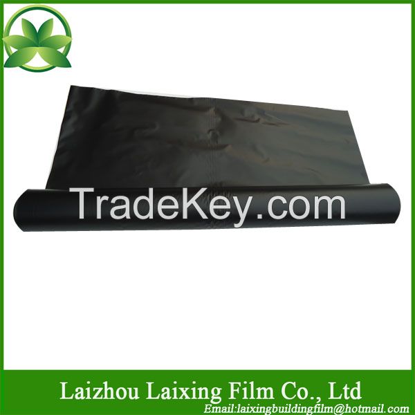 Building film provides a moisture and vapor barrier