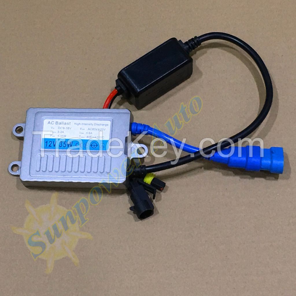 high quality 12V AC hid xenon replacement 35W kit h7 h4 h11 9005 9006 factory directly