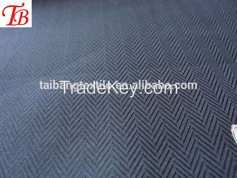 High quality Polyester herringbone pocket liner fabric  in stock for garmet