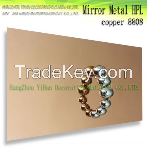 Metallic Decorative high pressure laminate