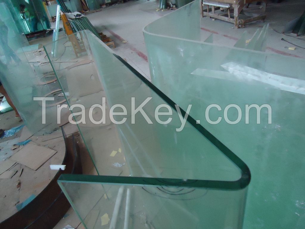 Hot Curved / Decorative Glass/Building glass