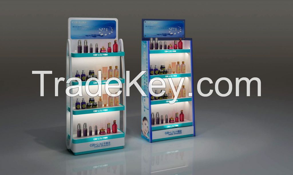 High quality cosmetic display rack, cosmetic display stand