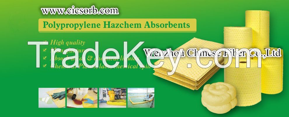 chemical  absorbent pads