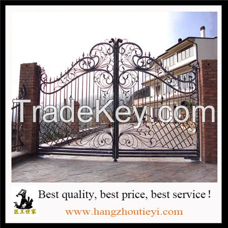 Different Powder Coating Colors Surface luxury iron gate iron door