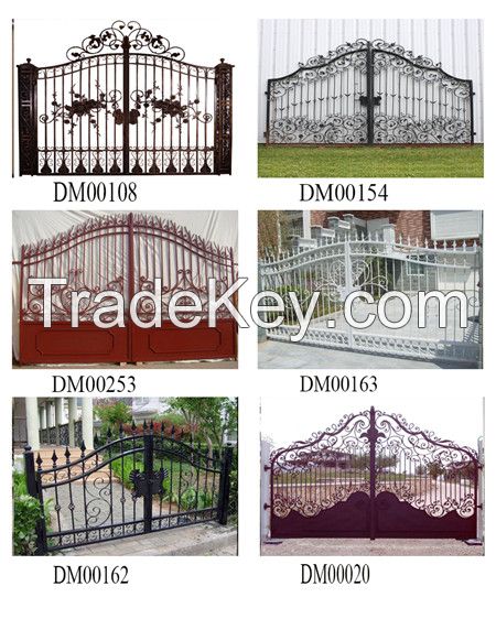 Australia standard wrought iron main gate design 