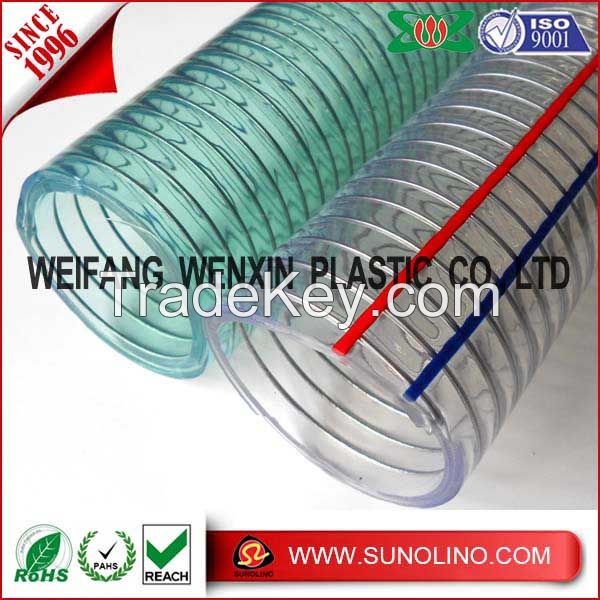 PVC STEEL WIRE REINFORCED HOSE