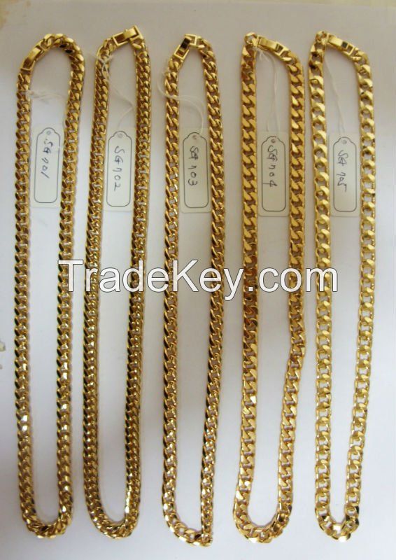 18K Gold Plated Chain Necklaces