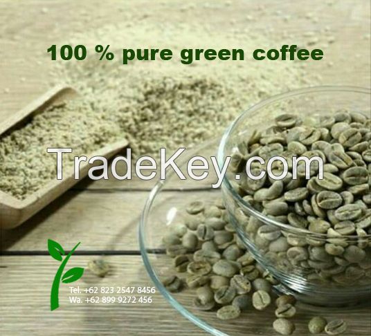 Green Coffee Robusta, Arabica