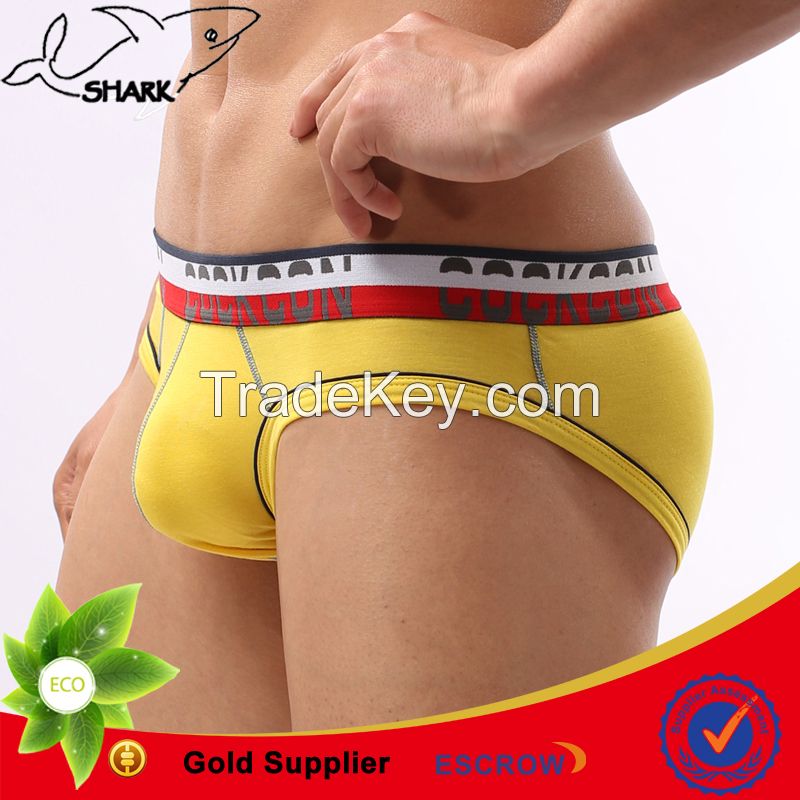 Man inner wearing fashion underpant latex man briefs