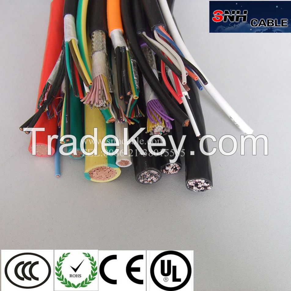 PVC insulated flexible instrument cable 110V& 600v