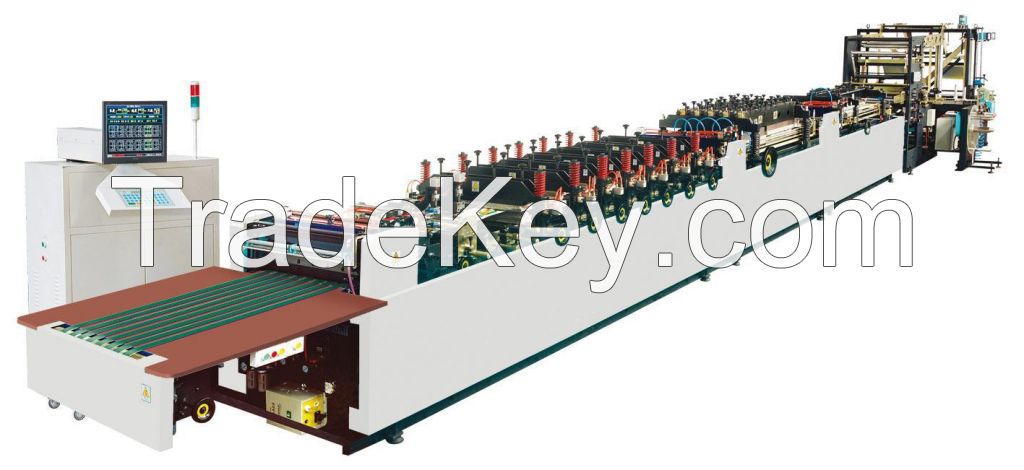 Three-side Sealing, Stand-up And Zipper Plastic Bag Making Machine