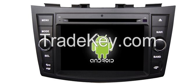 2 Din touch screen Android car dvd with gps, BT, tv for Suzuki Swift 2012