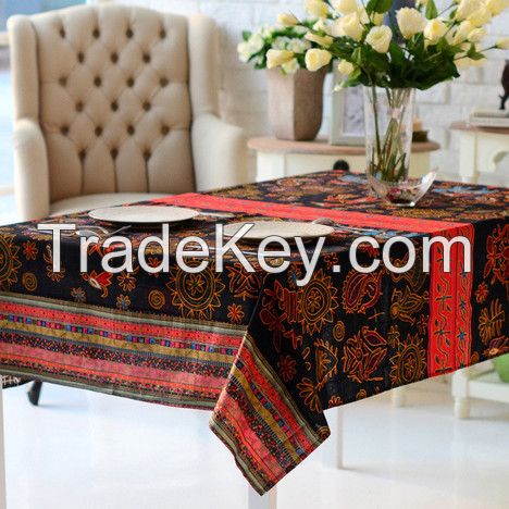 Southeast Asian style tablecloth