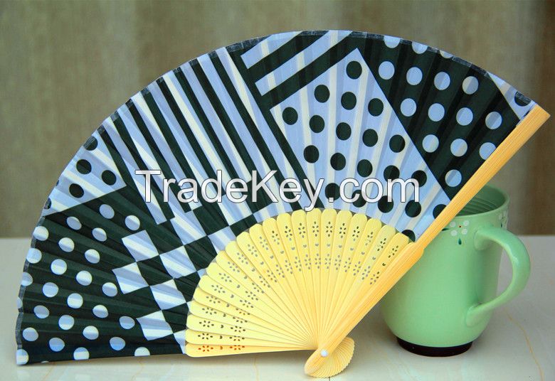 Cheap Hand Fan Promotional Gift Paper Hand Fan