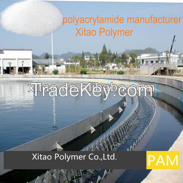 Polyacrylamide for waste water treatment