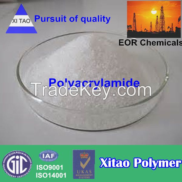 Anionic polyacrylamide as for enhabced oil well recovery use