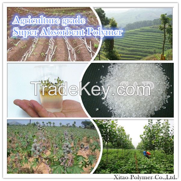 How to use super absorbent polymer (SAP)in agriculture, China How