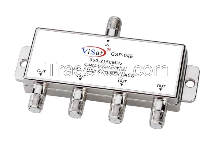 Satellite/SAT 4-Way Splitter